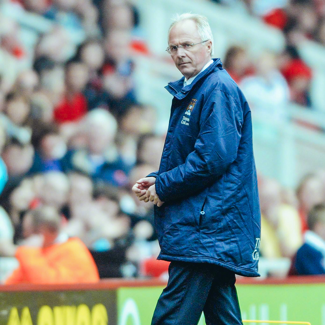 英格兰队前主帅埃里克森公开宣布还有一年生命